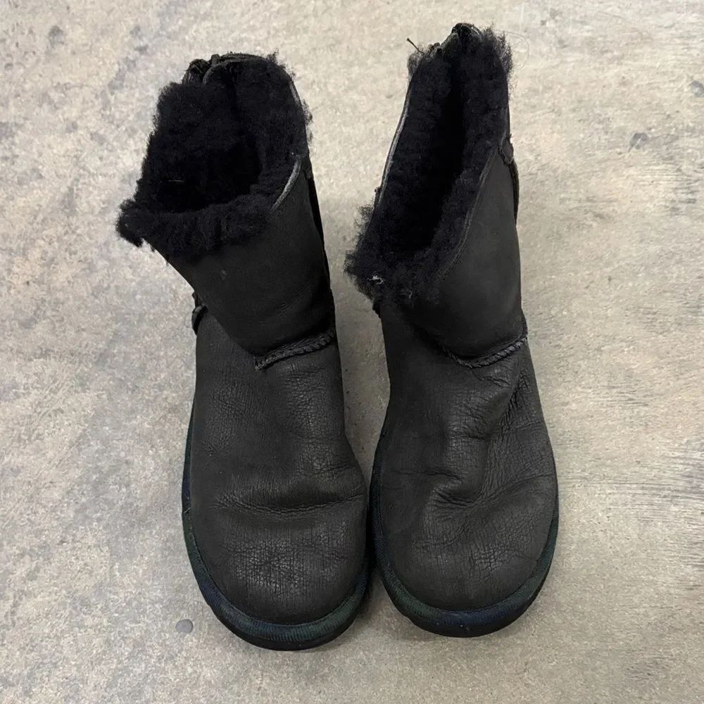 UGG Black Shearling Winter Boots